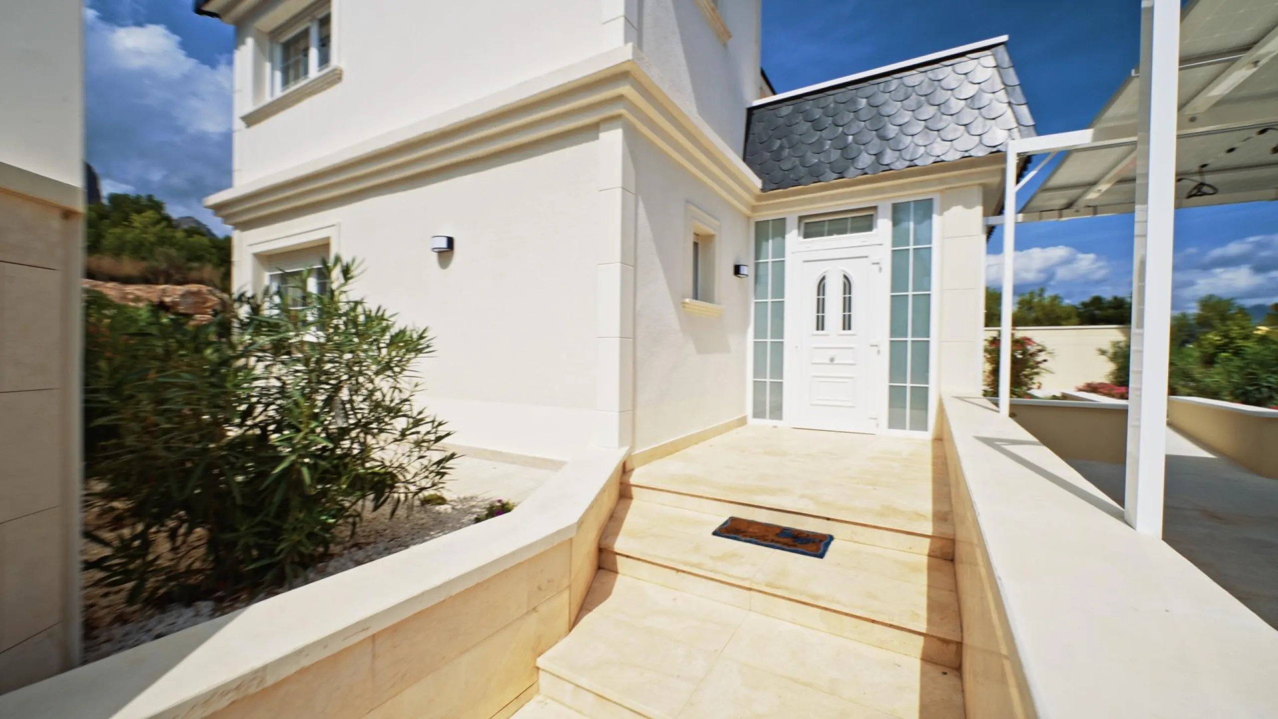 Beautiful two-story villa with an exquisite design