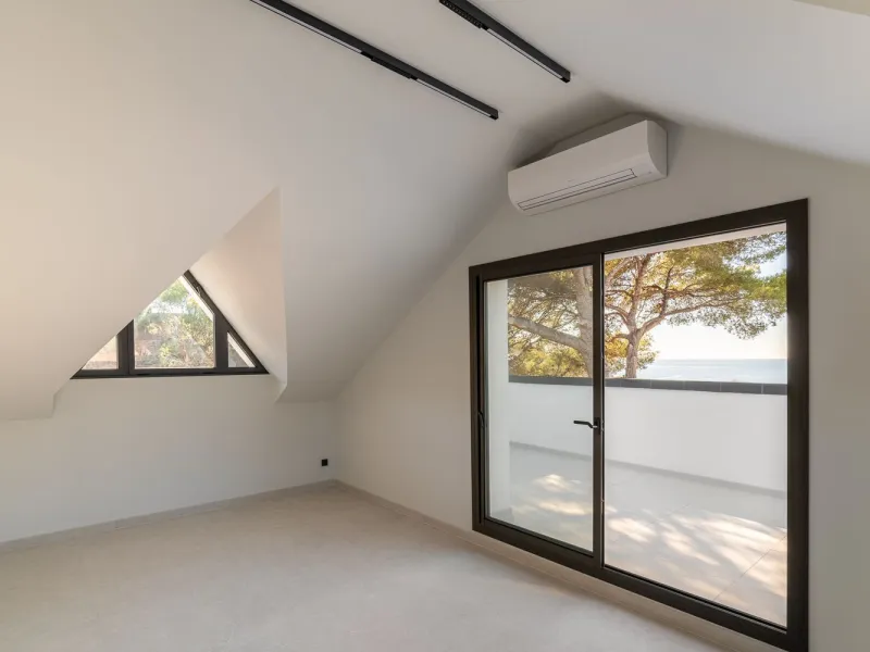 Modern new-build villa with sea views in Bellamar, Castelldefels