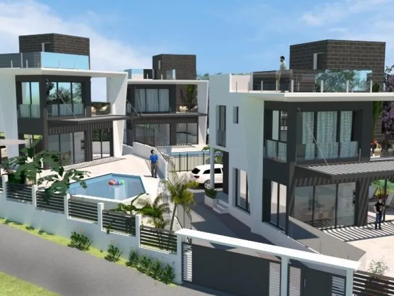 Newly built villa with private pool and next to the sea