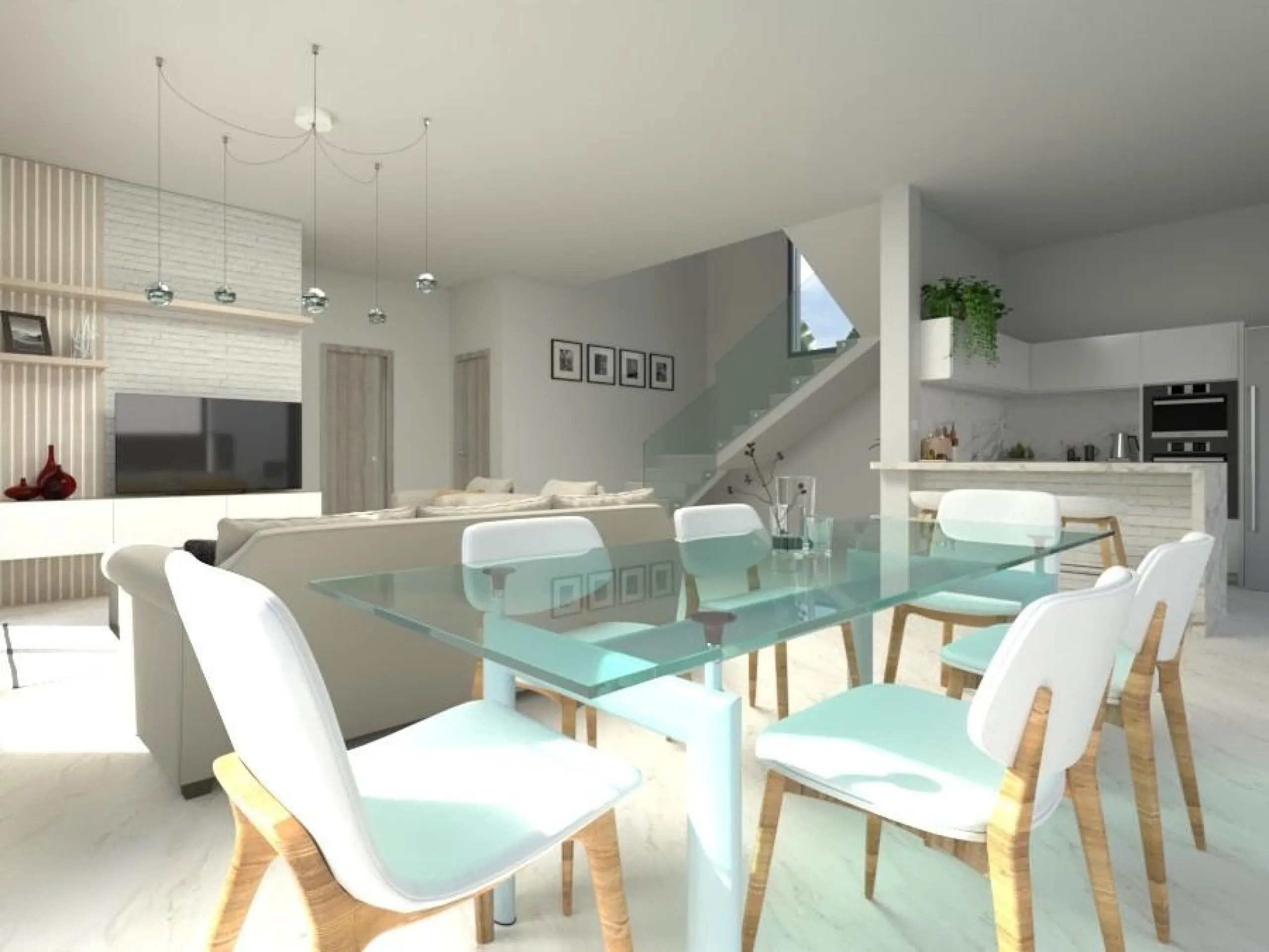 Newly built villa with private pool and next to the sea