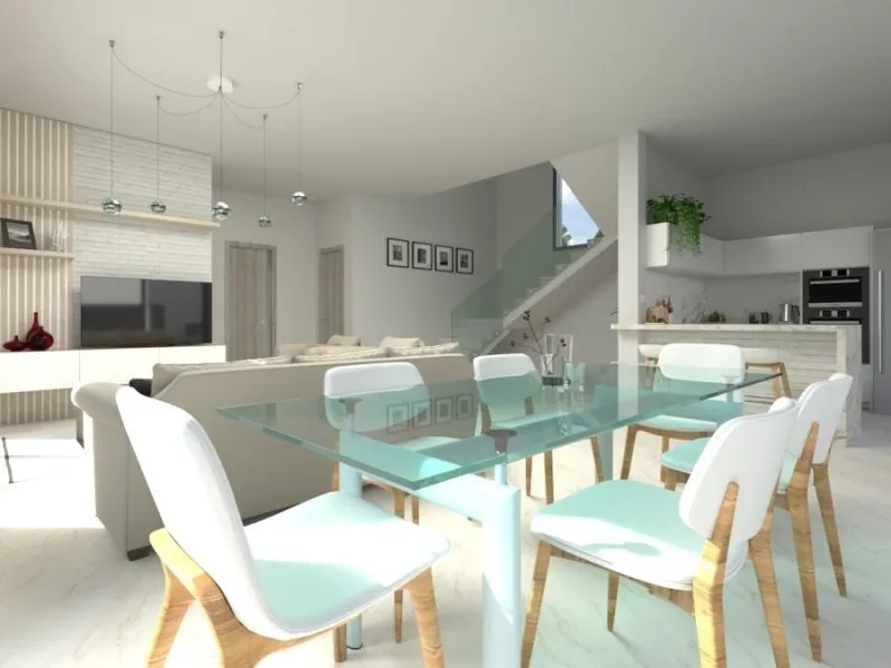 Newly built villa with private pool and next to the sea