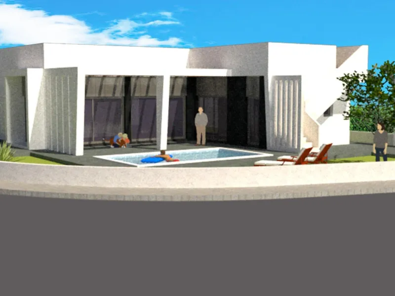 Independent villas with fully customizable pool