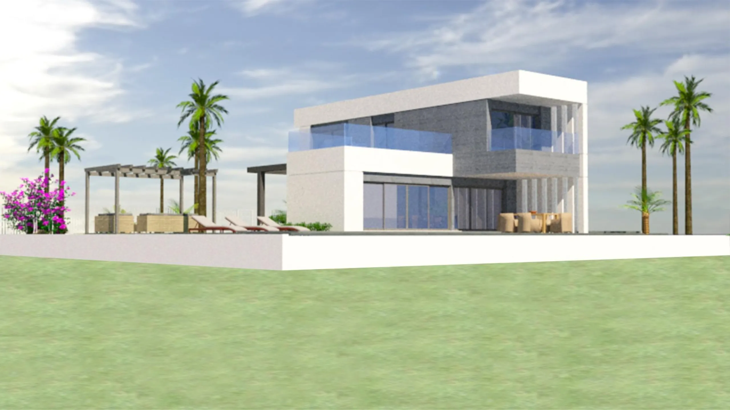 Independent villas with fully customizable pool