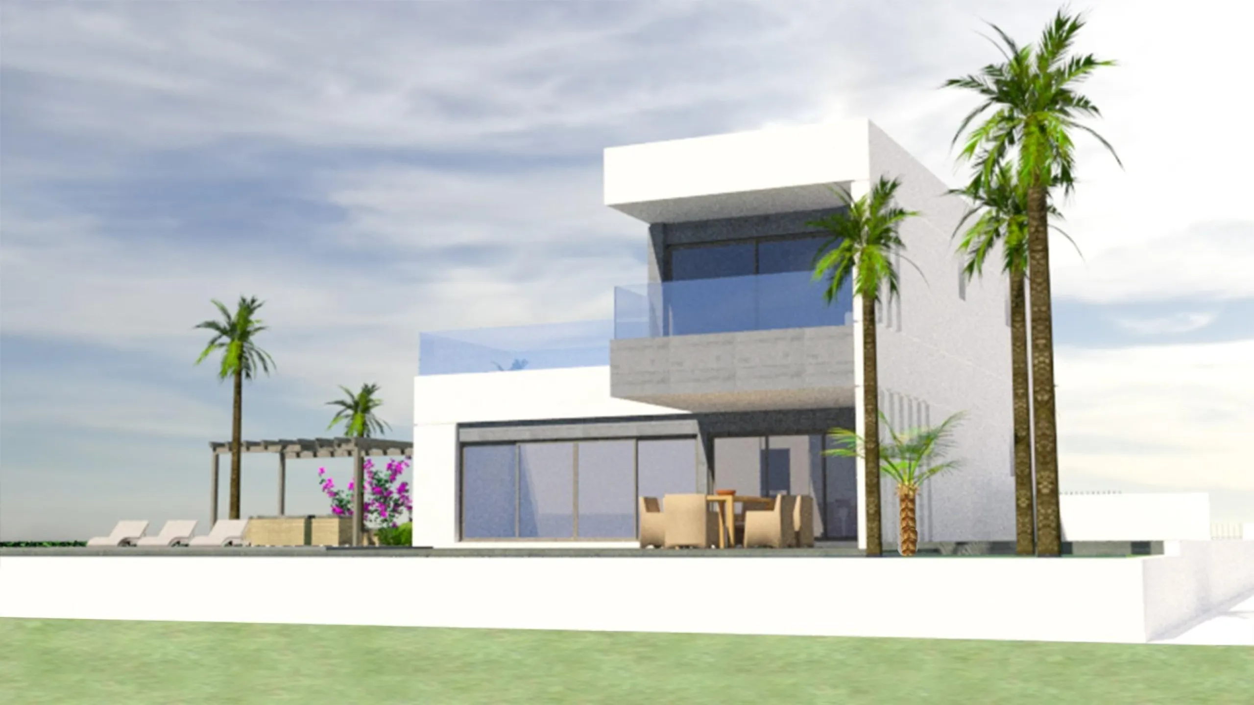 Independent villas with fully customizable pool