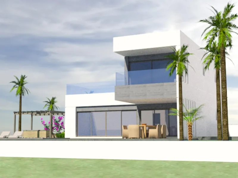 Independent villas with fully customizable pool