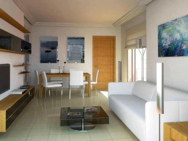 Newly built homes with community pool