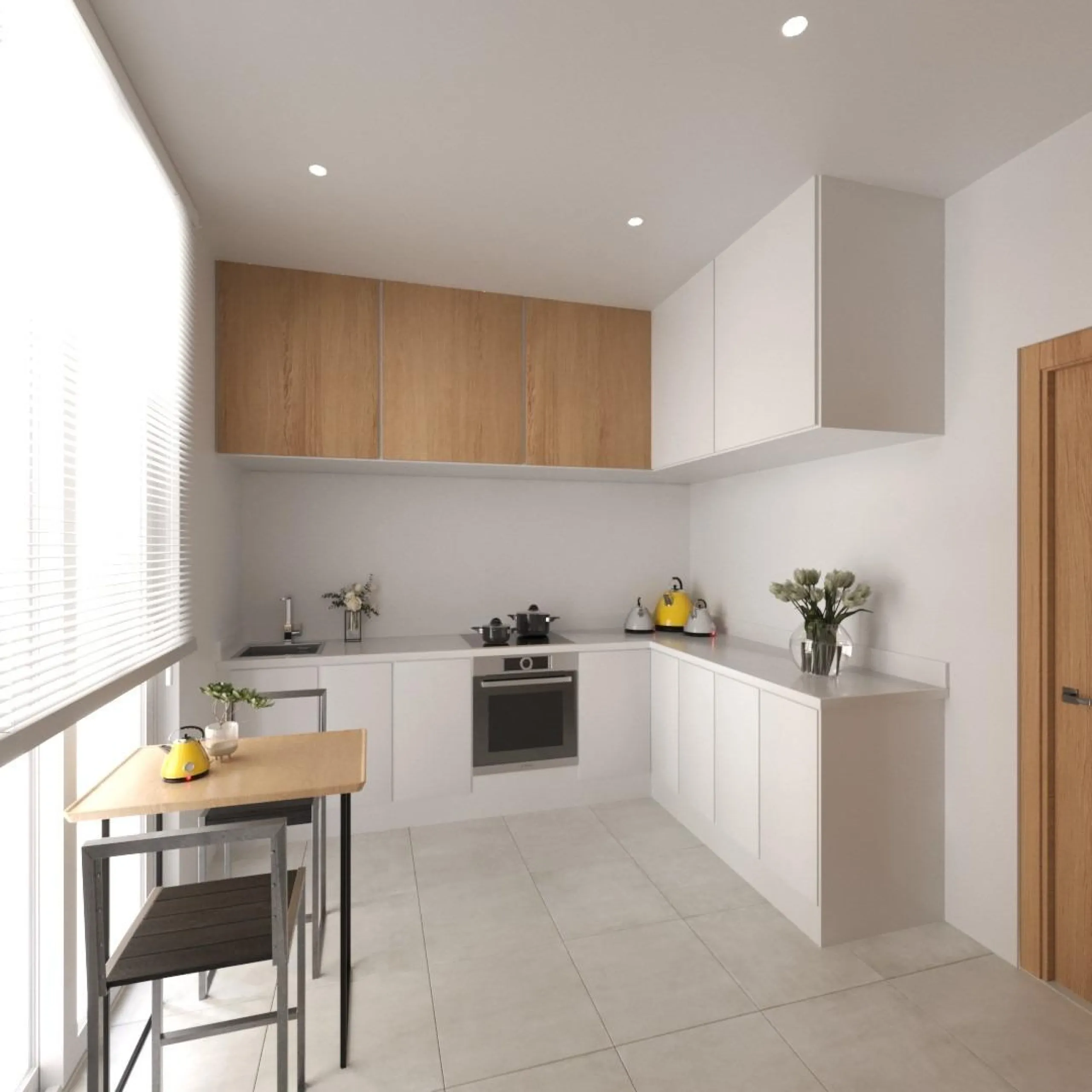 Newly built homes with community pool