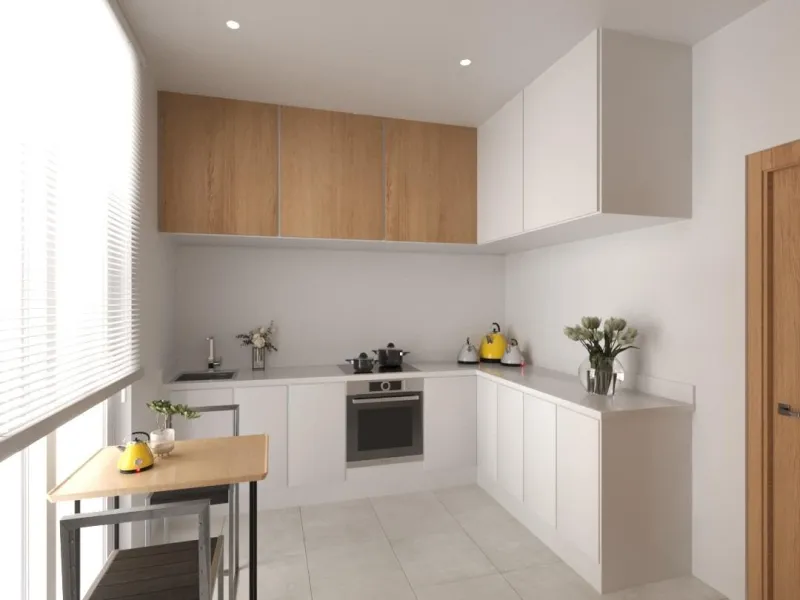 Newly built homes with community pool