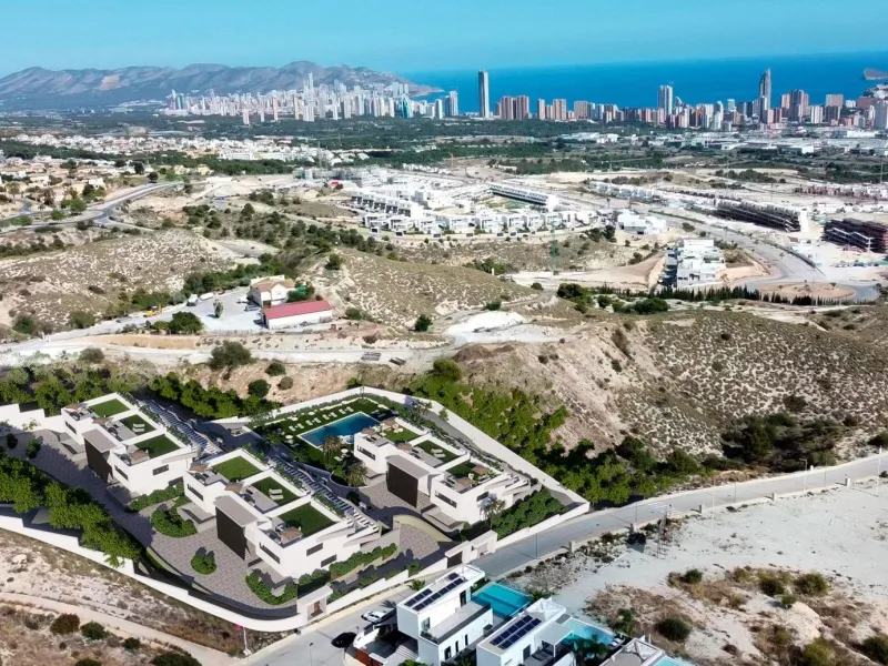 Apartamentos con grandes terrazas en Balcón de Finestrat