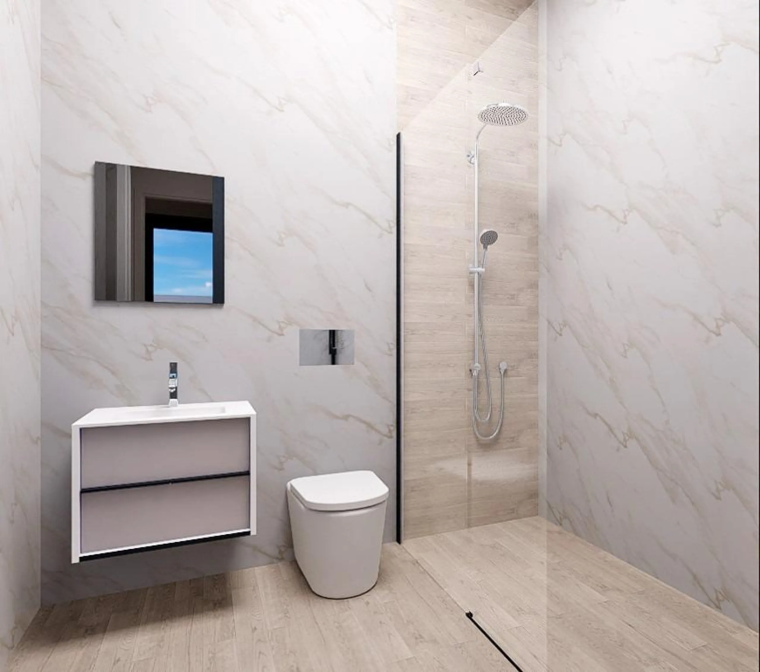Apartamentos con grandes terrazas en Balcón de Finestrat