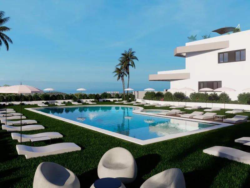 Apartamentos con grandes terrazas en Balcón de Finestrat