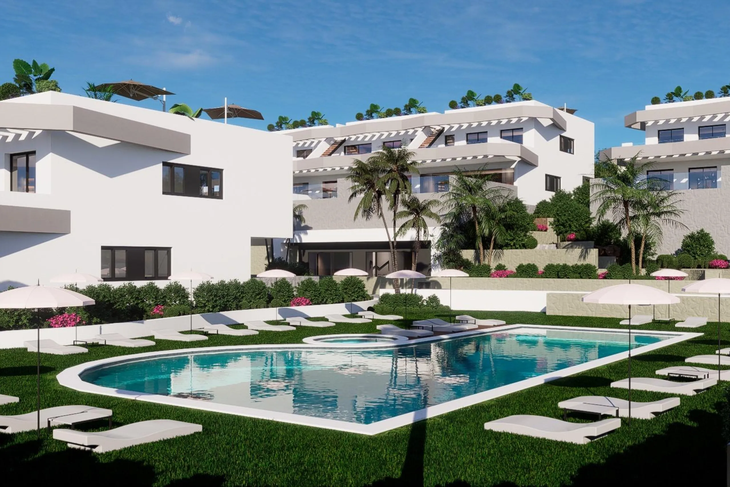 Apartments with large terraces in Balcón de Finestrat
