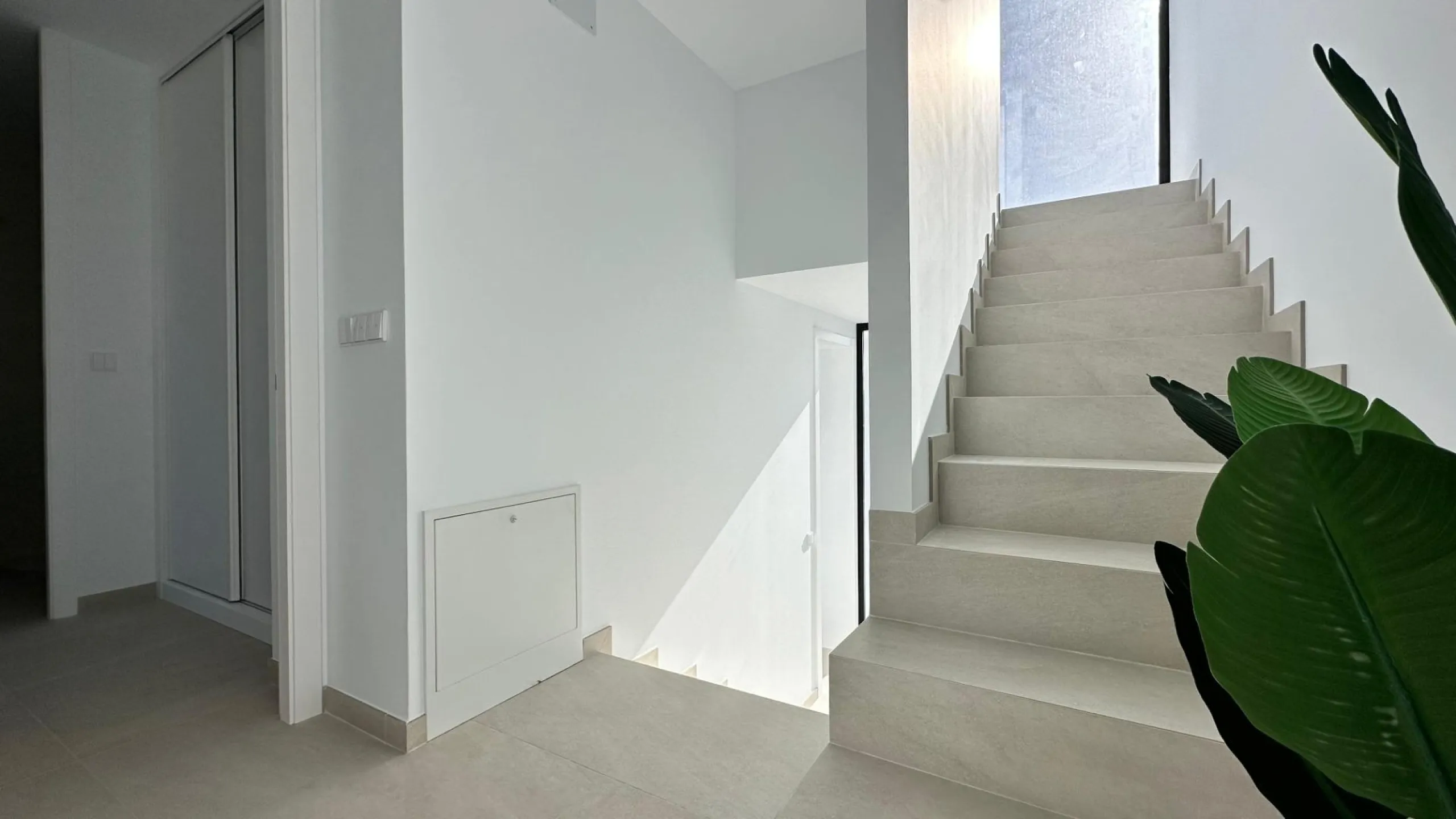 Newly built semi-detached single-family homes