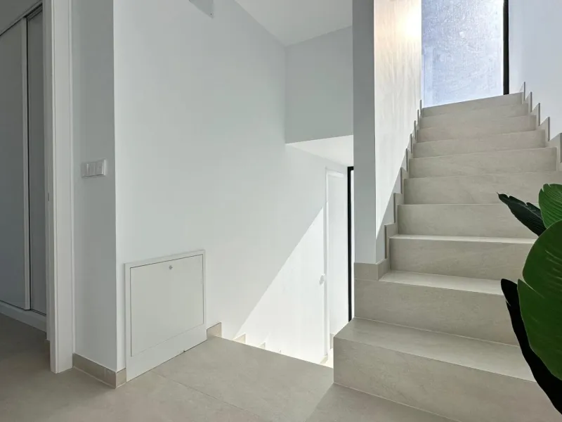 Newly built semi-detached single-family homes