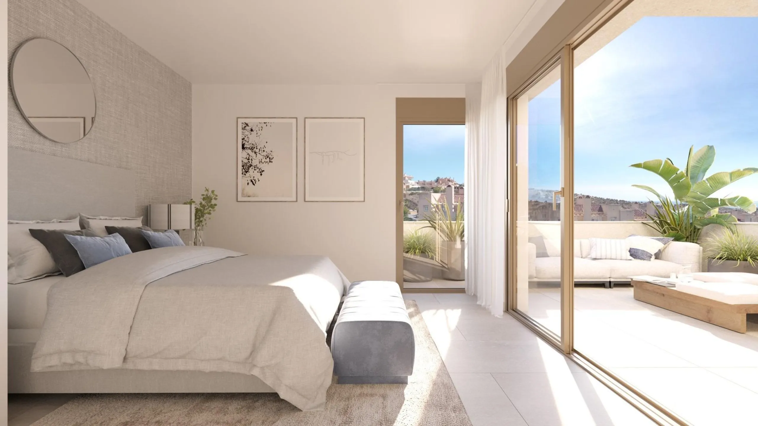 New luxury semi-detached homes with exclusive design with private pool