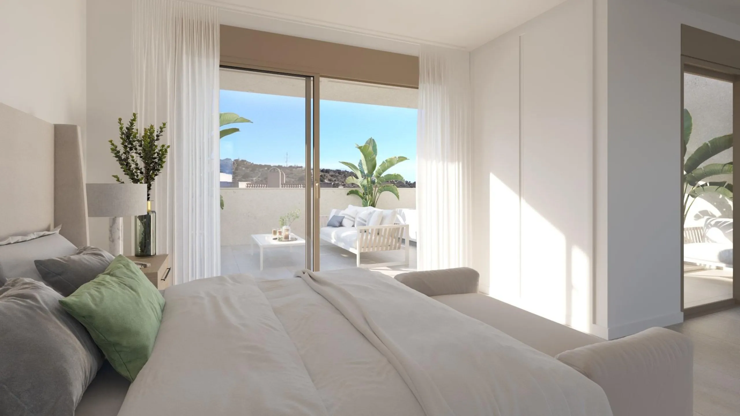 New luxury semi-detached homes with exclusive design with private pool