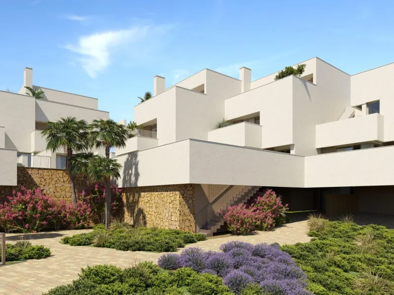 New luxury semi-detached homes with exclusive design with private pool