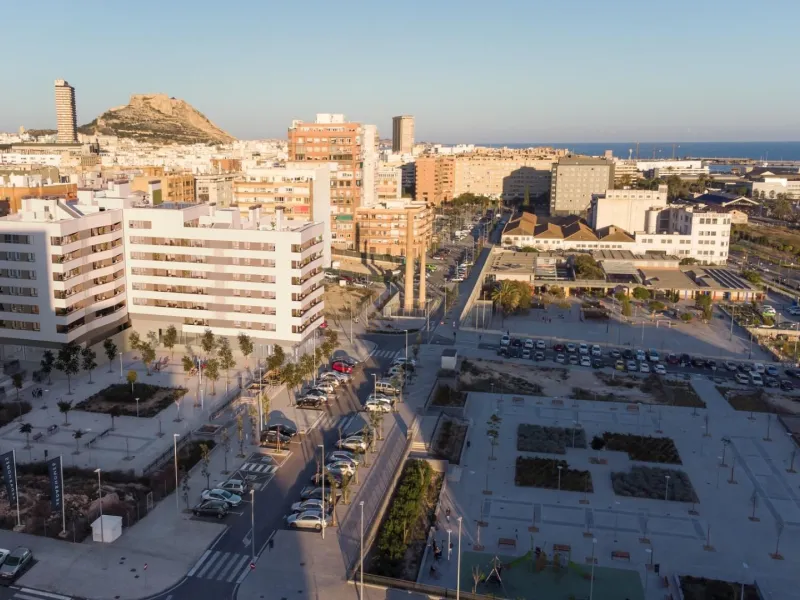 Viviendas de nueva construcción en la "Milla de Oro"