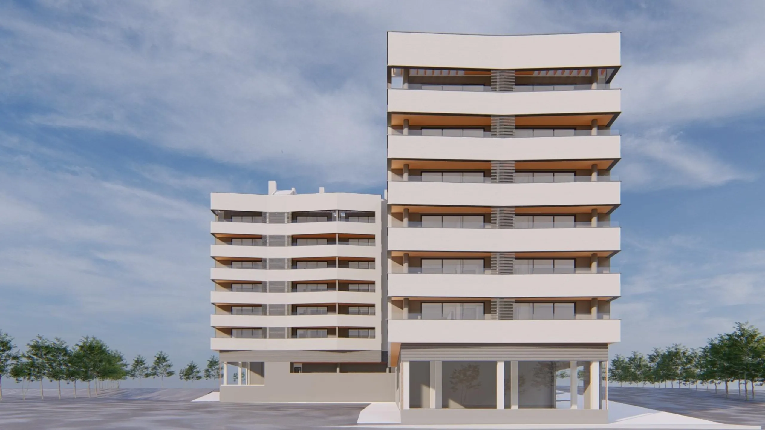 Viviendas de nueva construcción en la "Milla de Oro"
