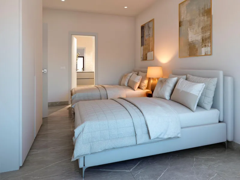 New single-family homes with private pool