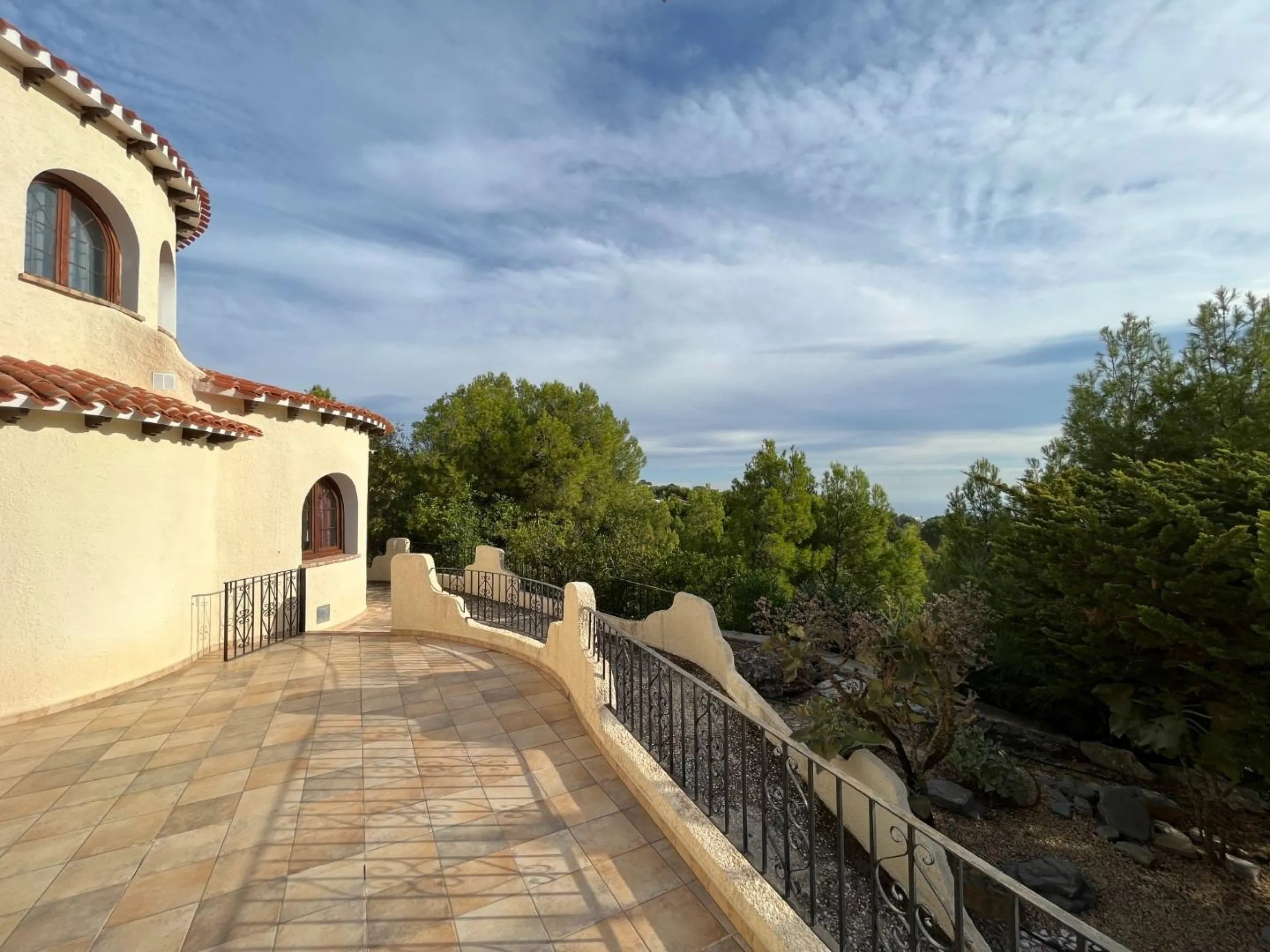 Mediterranean style luxury villa in the Sierra de Altea