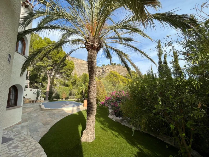 Mediterranean style luxury villa in the Sierra de Altea