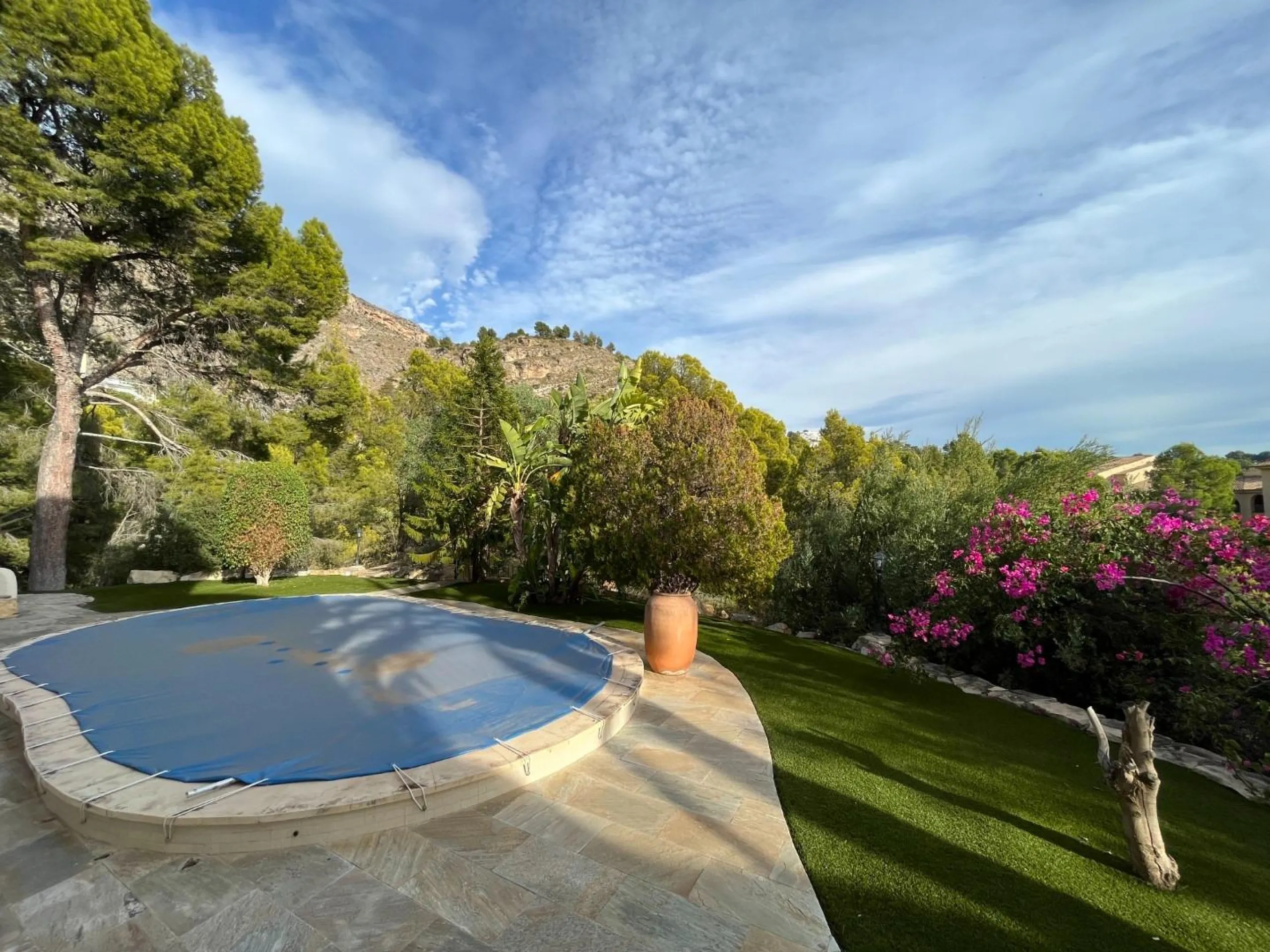 Mediterranean style luxury villa in the Sierra de Altea