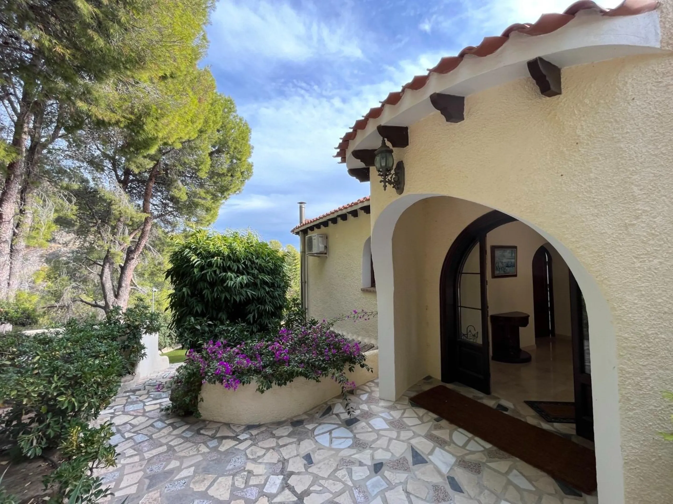 Mediterranean style luxury villa in the Sierra de Altea