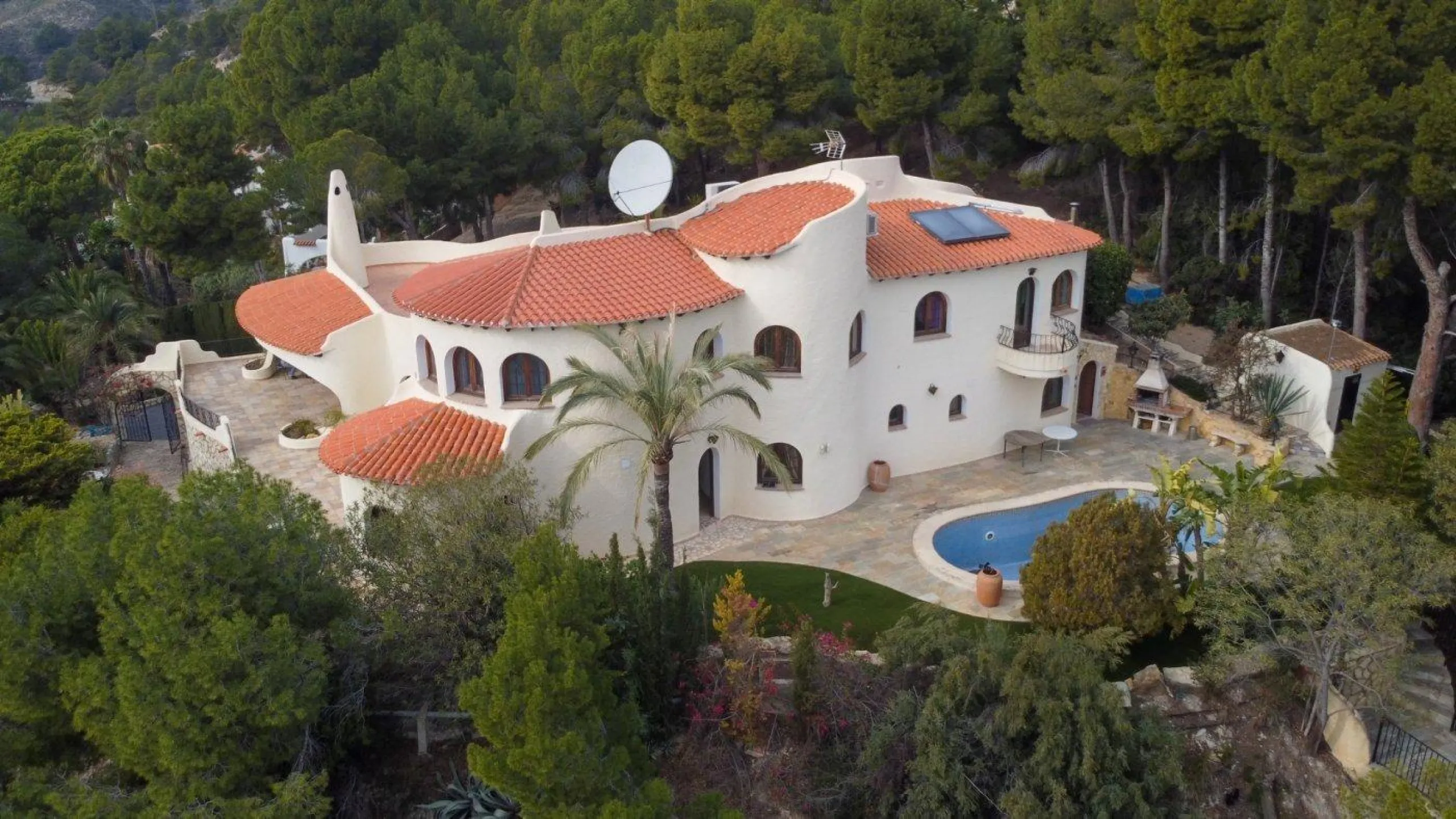 Mediterranean style luxury villa in the Sierra de Altea