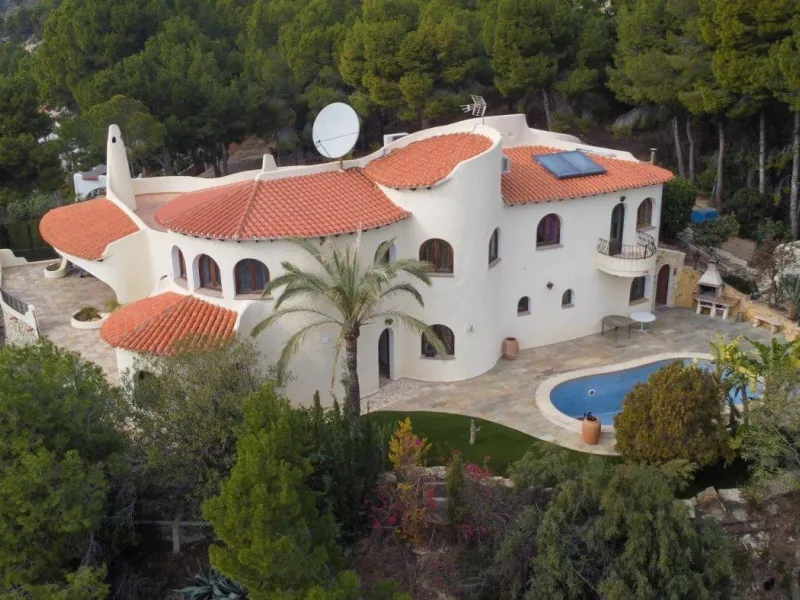 Mediterranean style luxury villa in the Sierra de Altea