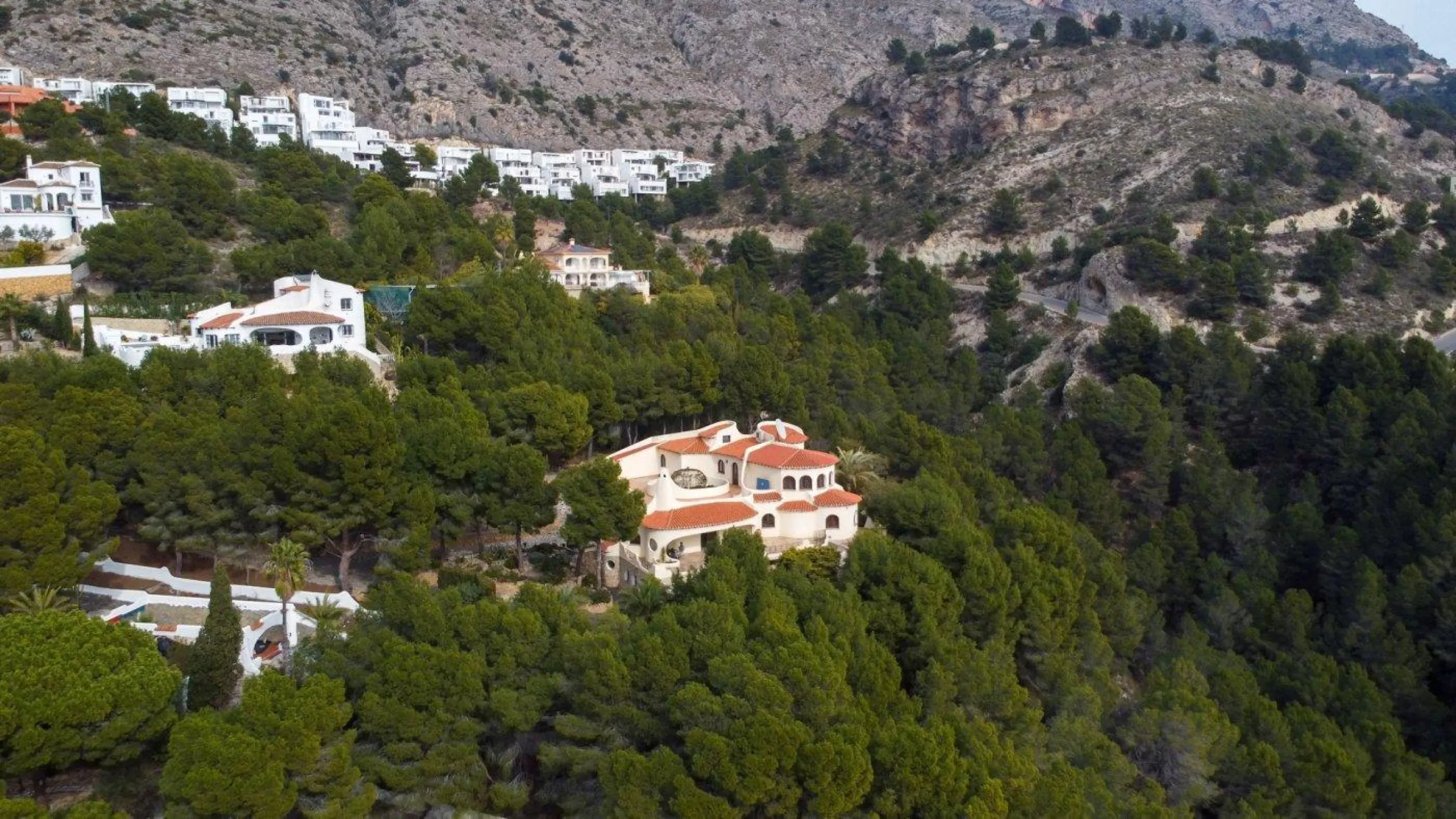 Mediterranean style luxury villa in the Sierra de Altea