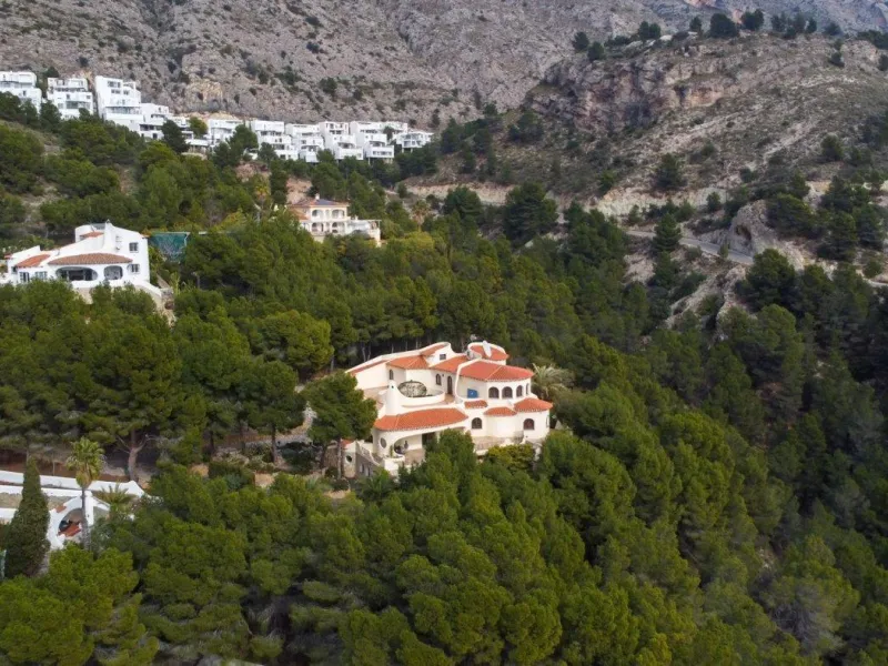 Mediterranean style luxury villa in the Sierra de Altea