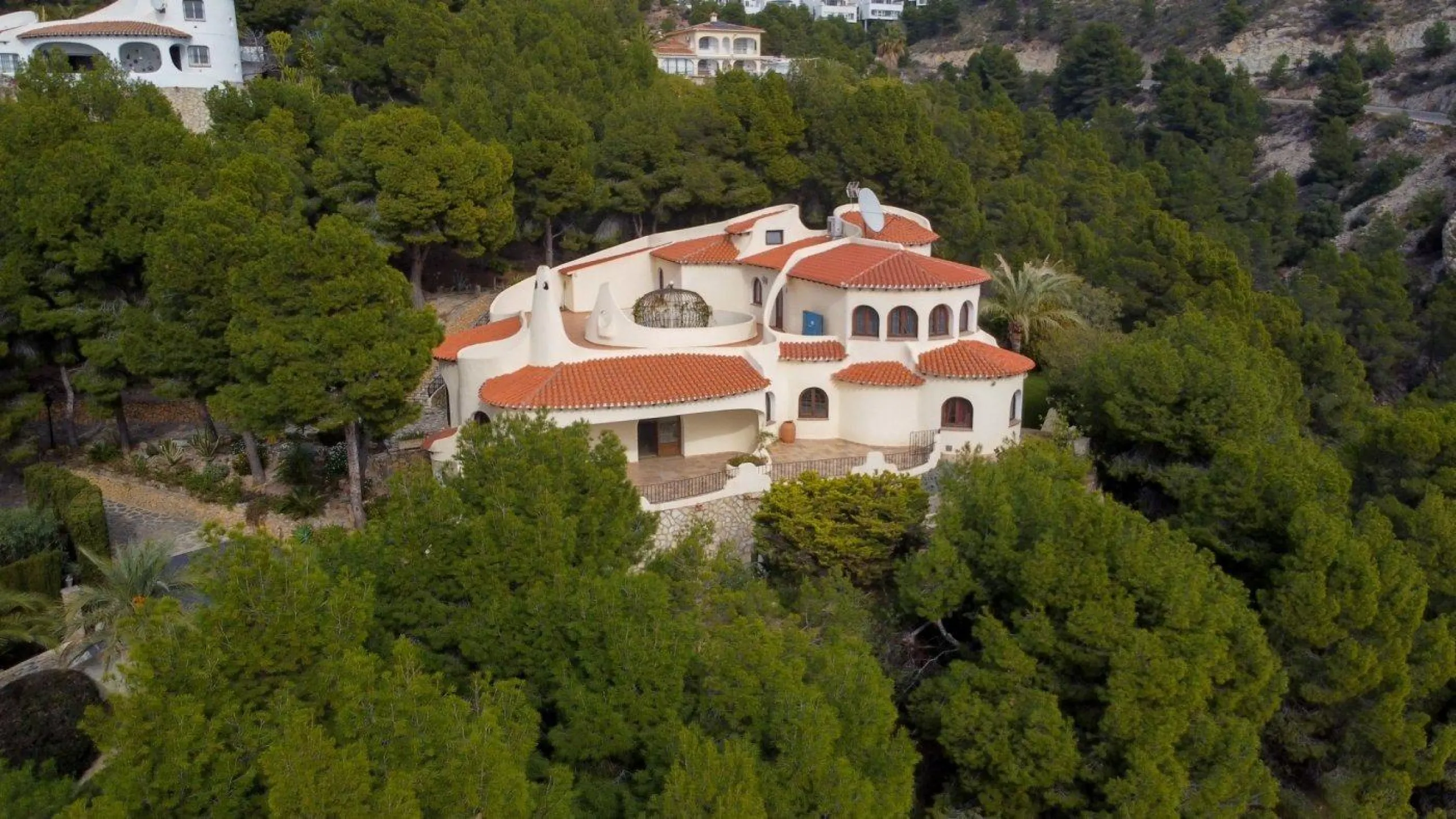 Mediterranean style luxury villa in the Sierra de Altea