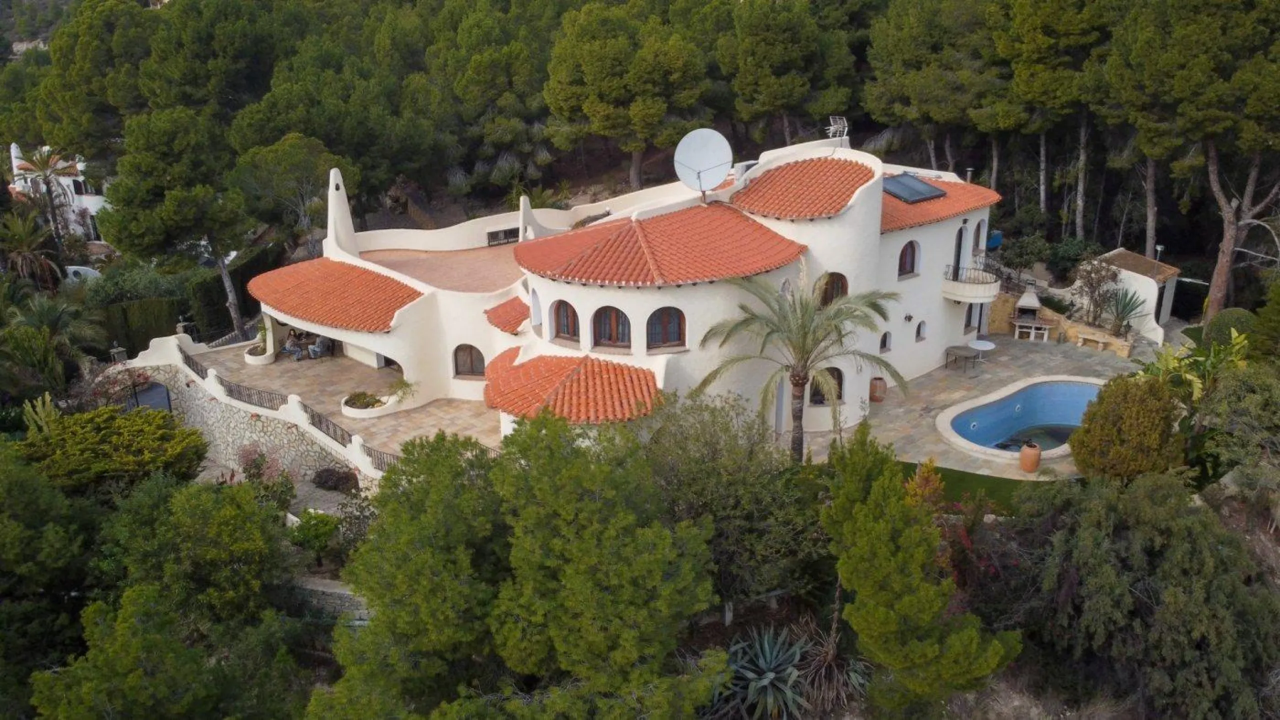 Mediterranean style luxury villa in the Sierra de Altea