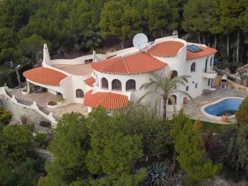 Mediterranean style luxury villa in the Sierra de Altea