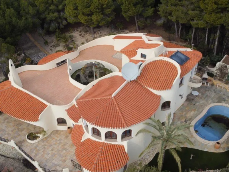 Mediterranean style luxury villa in the Sierra de Altea