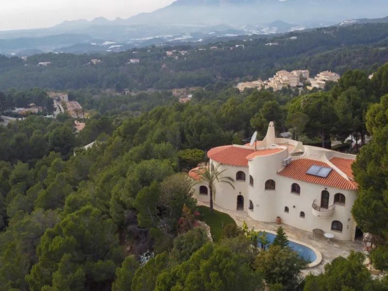 Mediterranean style luxury villa in the Sierra de Altea