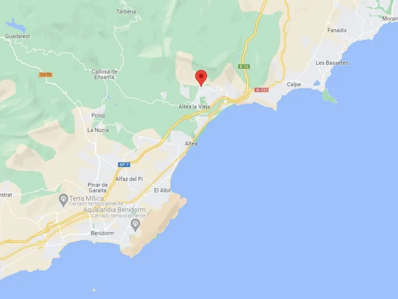 Mediterranean style luxury villa in the Sierra de Altea