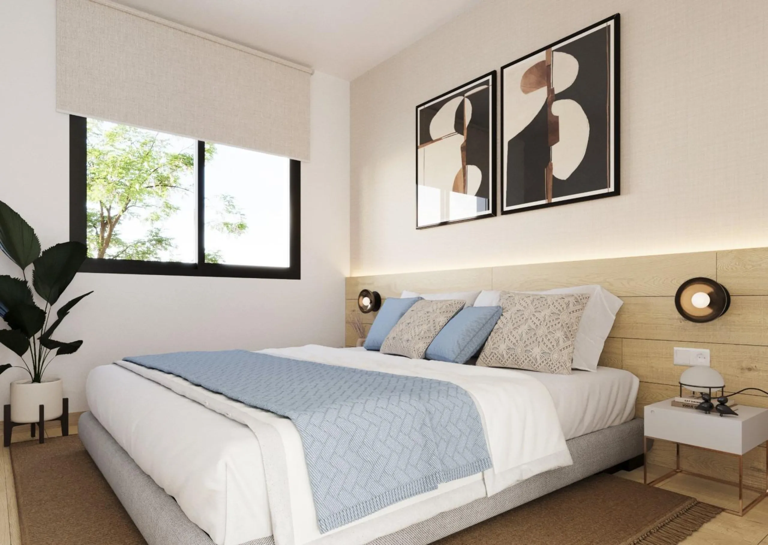 Newly built apartments with sea views