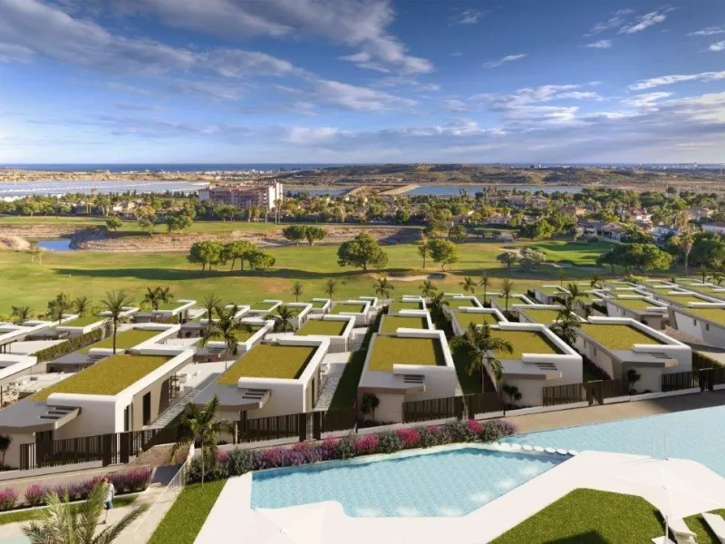 Newly built apartments with sea views