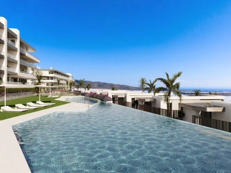 Villas de nueva construcción con vistas al mar