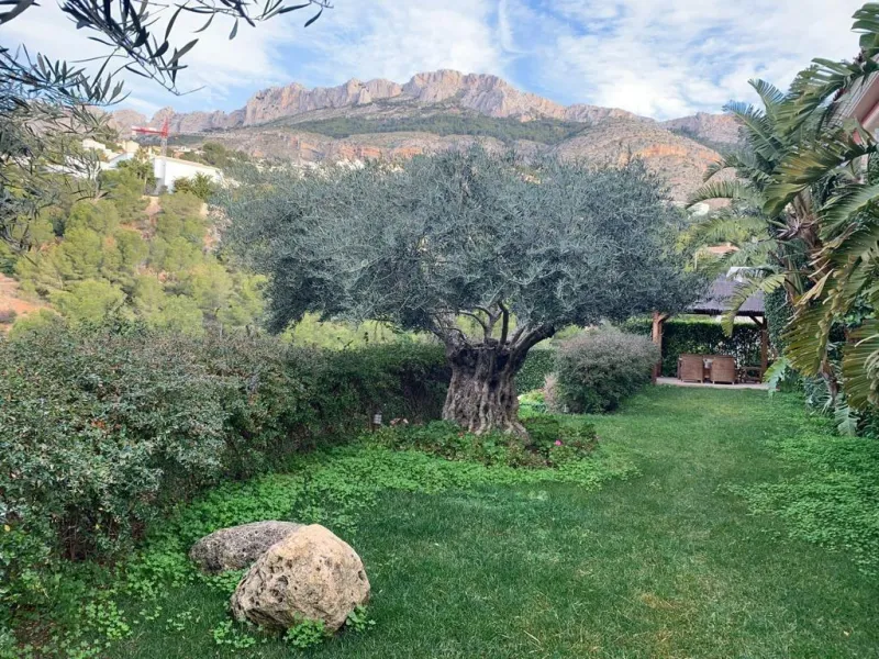 Mediterranean villa a few minutes drive from the beach