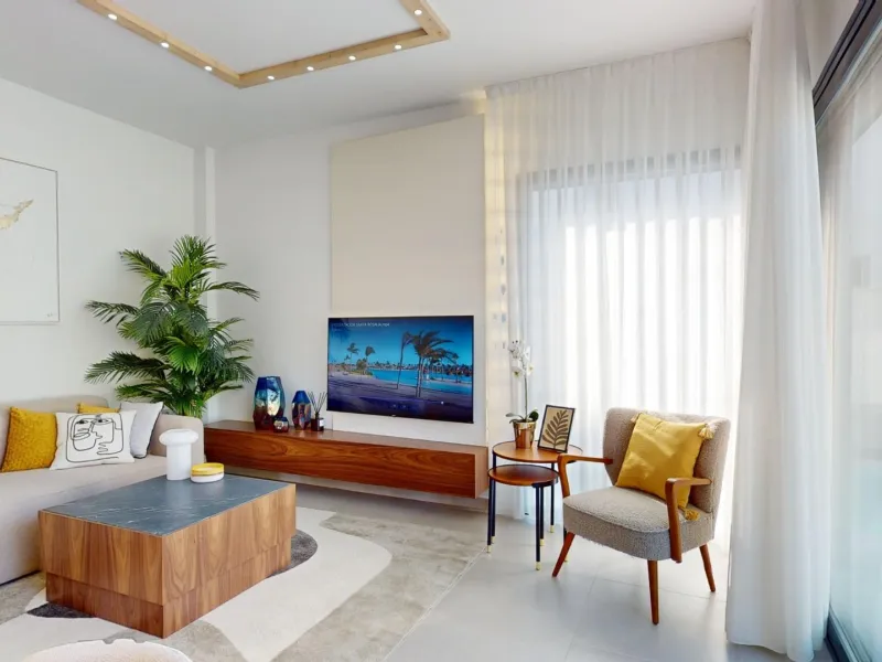 Detached modern villas placed in Roda Golf, Murcia