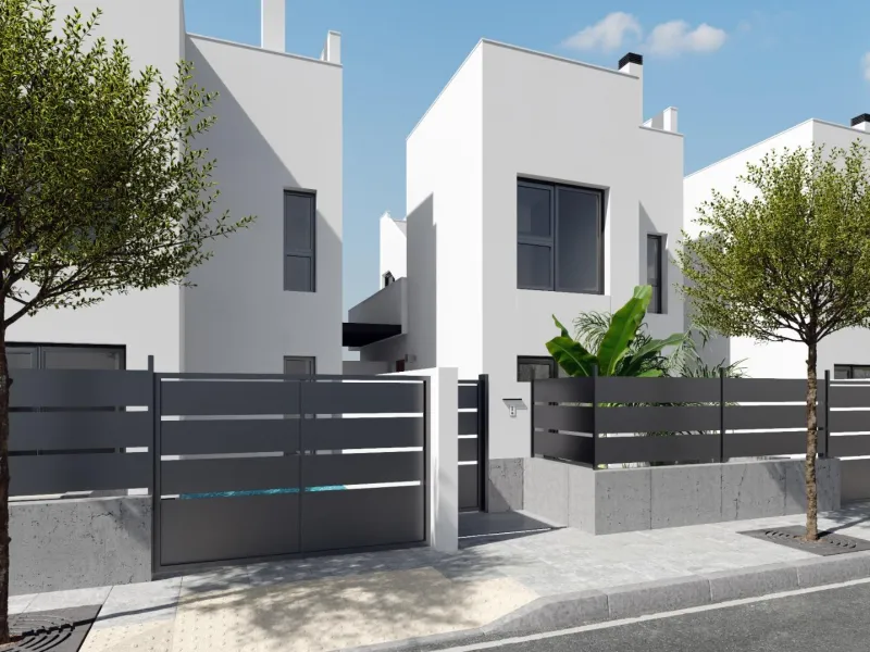 Lovely villa with private pool and solarium in a green area near the beach.