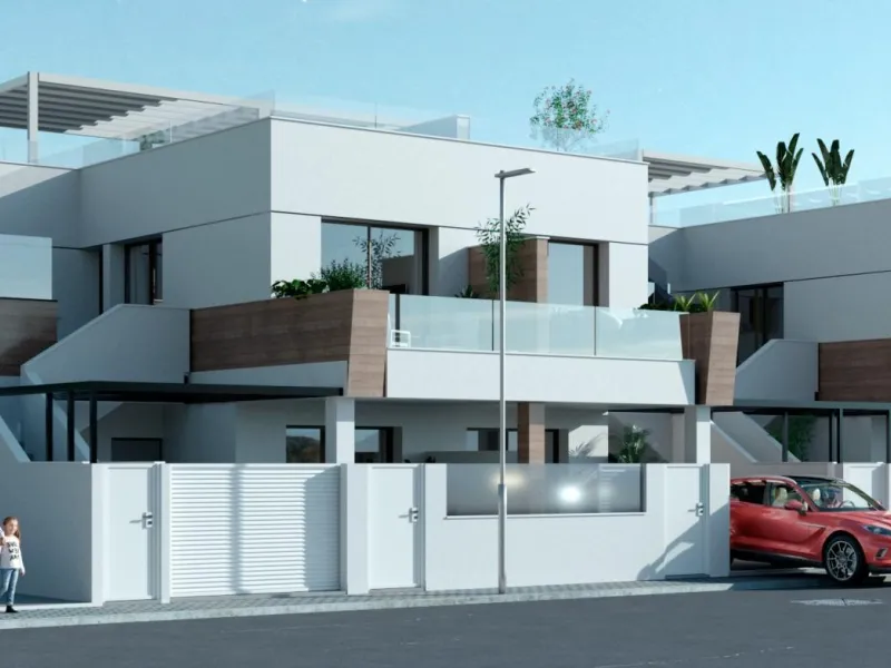 Nueva promoción de bungalow planta baja o alta en Pilar de la Horadada