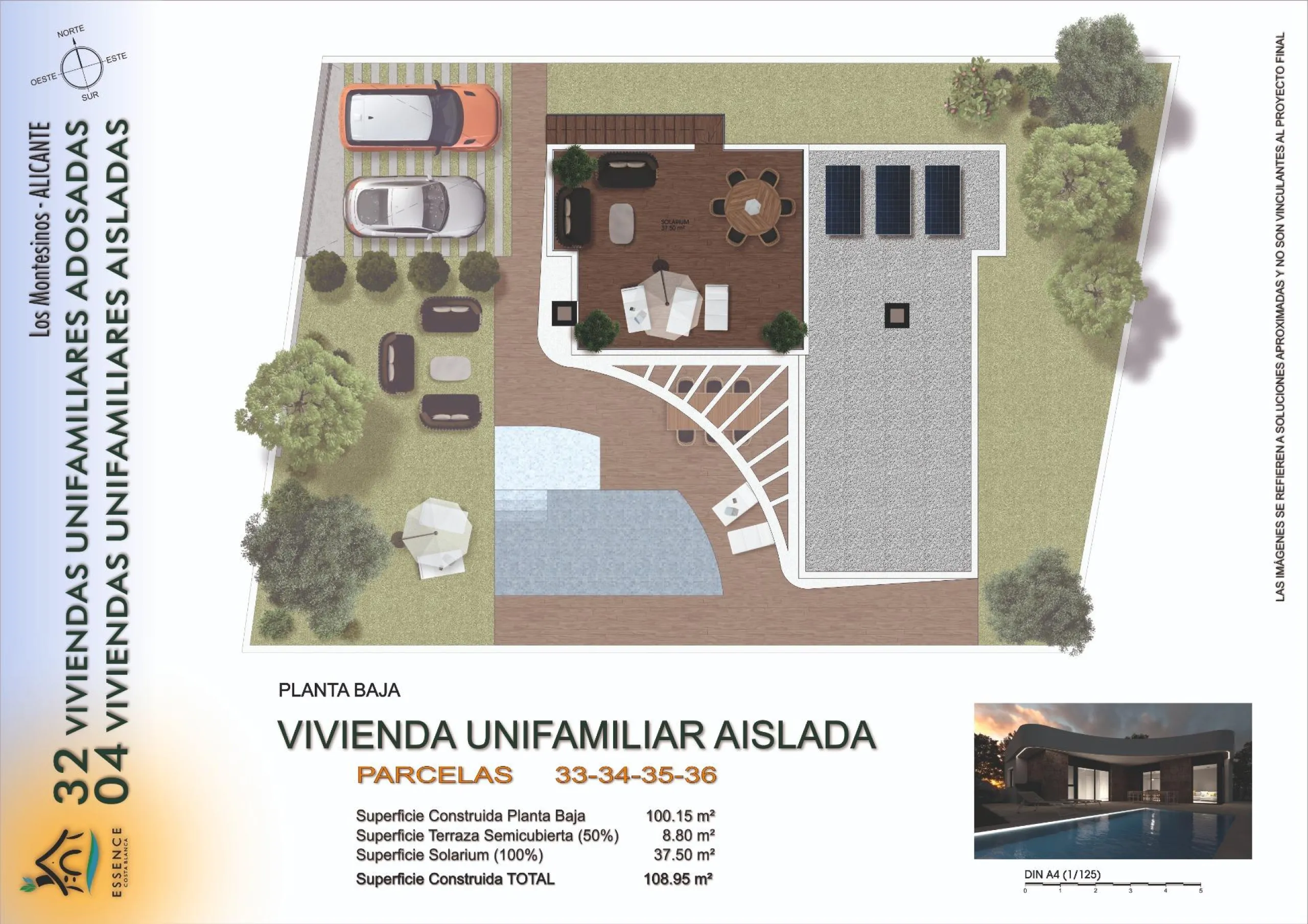 OBRA NUEVA! VILLAS. ADOSADOS. EN MONTESINOS - LA HERRADA