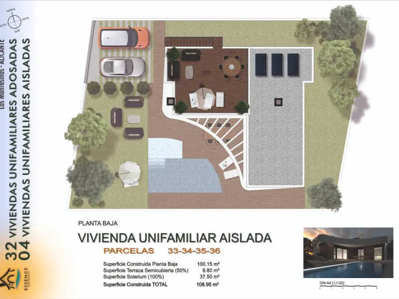 OBRA NUEVA! VILLAS. ADOSADOS. EN MONTESINOS - LA HERRADA