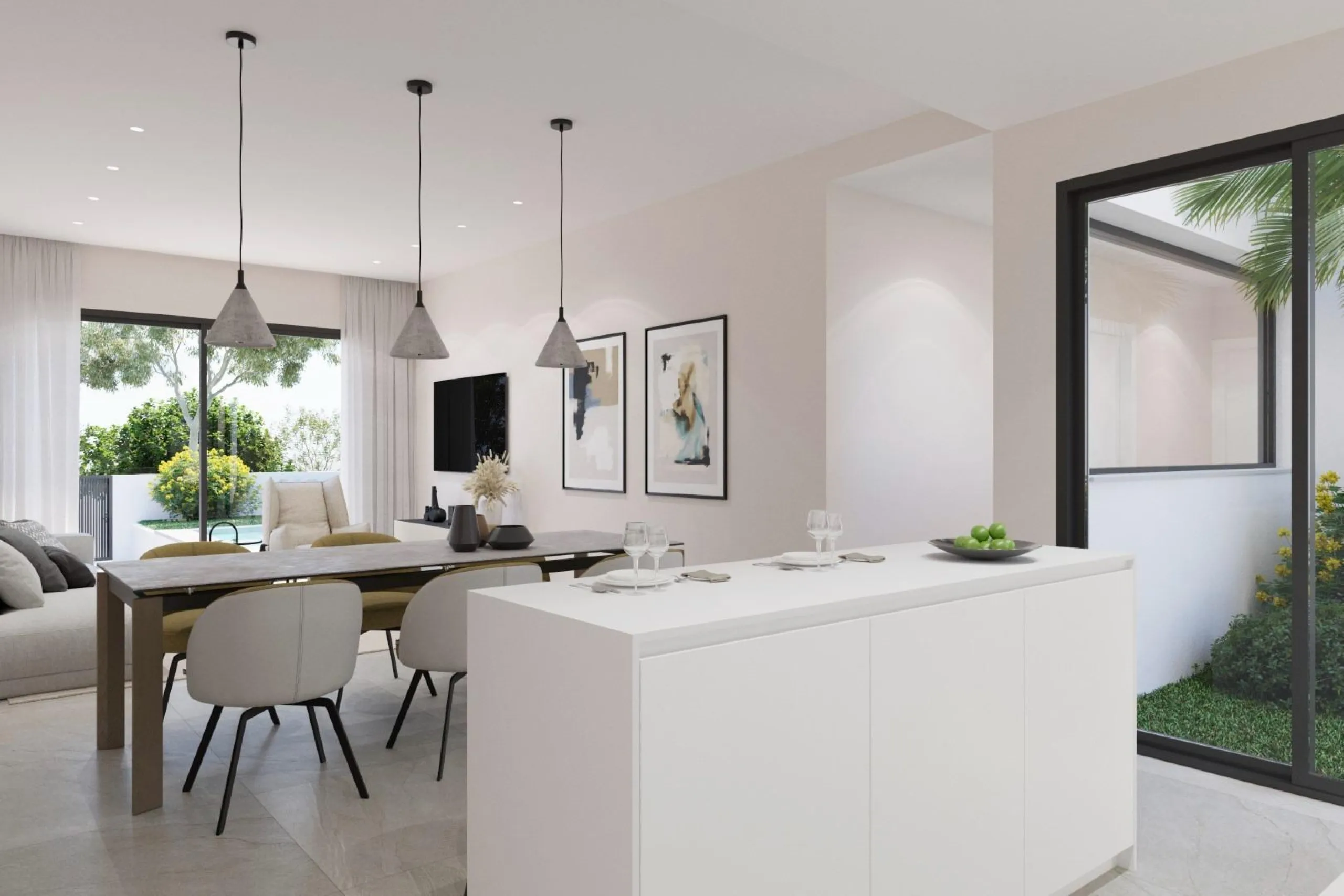 New construction villa with pool in Polop de la Marina