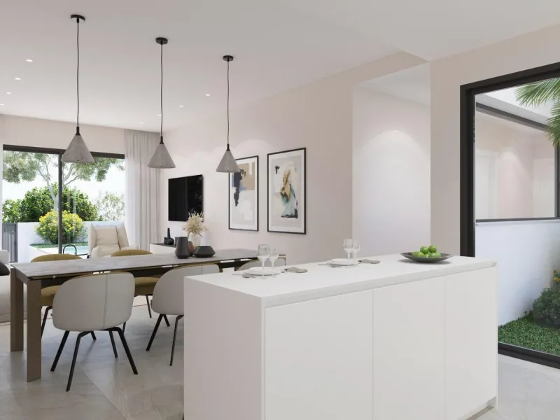 New construction villa with pool in Polop de la Marina