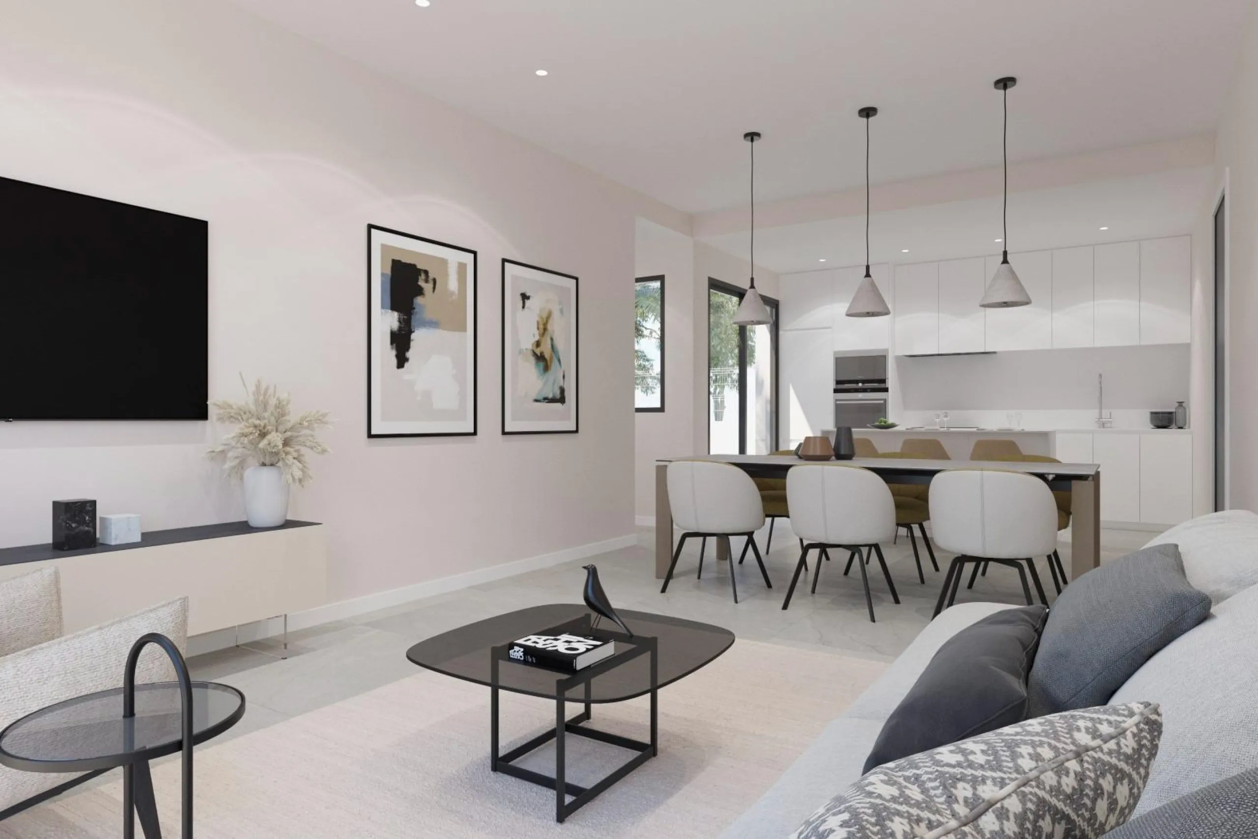 New construction villa with pool in Polop de la Marina